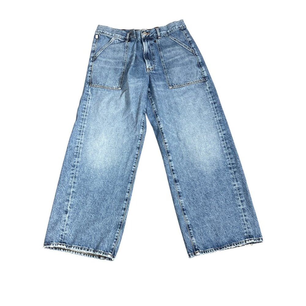 CITIZENS OF HUMANITY Ines Utility Trouser Jeans in Illa Blue Sz 28 EUC